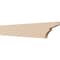 Ekena Millwork 2in. W x 6in. H x 36in. L Monterey Woodgrain TimberThane Rafter Tail, Primed Tan RFTUR02X06X36MONRCPR - alternate 1